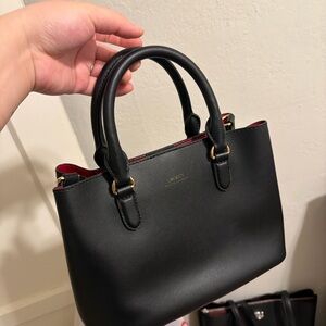 Polo Ralph Lauren Black and Red Satchel